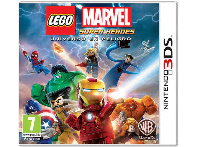 Juego Nintendo 3Ds Lego Marvel Super-heróis