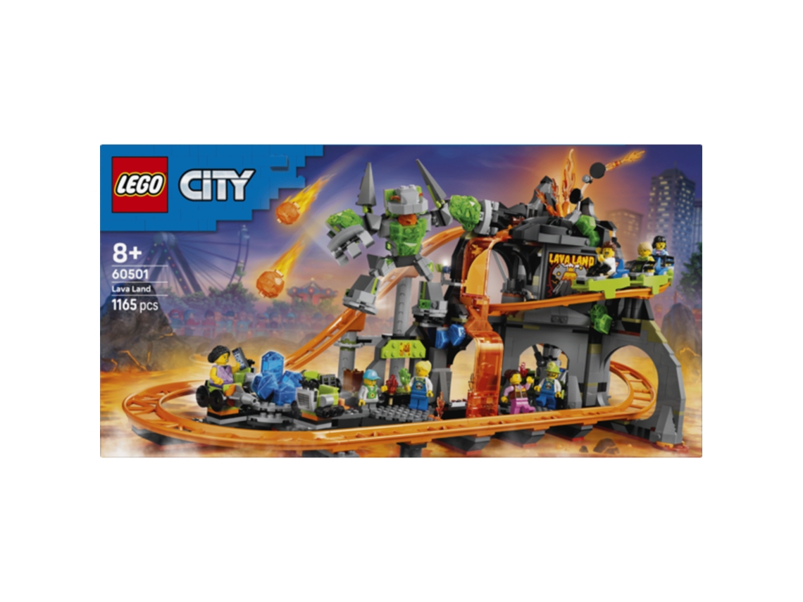 Lego City - Parque de Montaña Rusa Lava Land - 60501