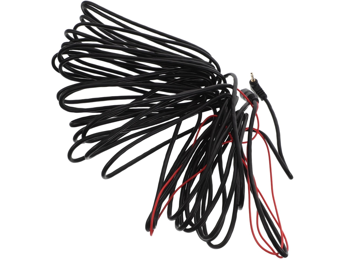 Cable Para Cámara De Salpicadero De Coche: Extensión Para Cámara Trasera Con Conector Macho De 4 Pines Y 2,5 Mm