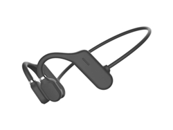 Auriculares De Conducción Ósea Impermeables Para Deportes Y Running (negros) Con Bluetooth 5.0 Y Diseño De Oído Abierto.