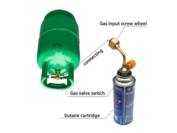 Adaptador de válvula para carga de butano