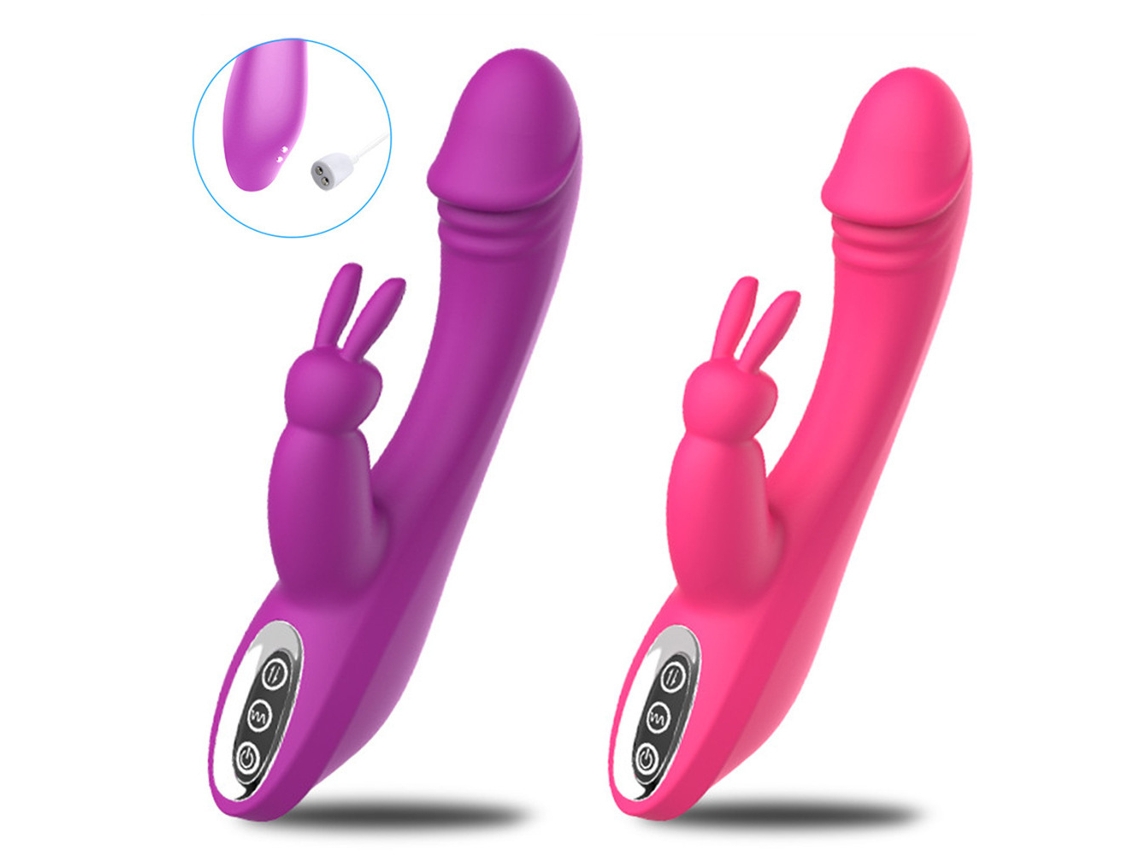 Vibrador (masaje Del Punto G, Estimulación Clitoral) Producto Para Adultos Vibrador Femenino Aishiya Ollie Rabbit Ear