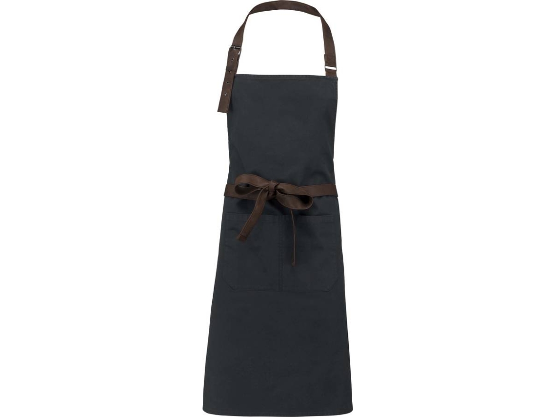 Delantal KARIBAN Vintage (Marrón - Algodón - 90 x 31.5 cm)