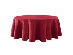 Lanovenanube Falda Camilla Velvet Acolchada Ovalada Rojo, 90x135