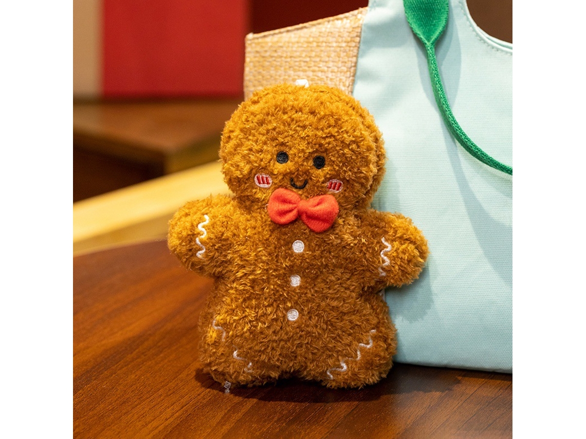 (homem De Gengibre De Chocolate De Natal 17cm) Pelúcia, Almofada Para Sofá