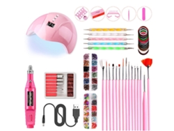 Kit de accesorios para uñas USB con secador de uñas inteligente Yunzii