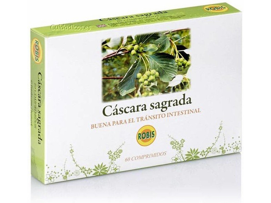 Complemento Alimentar ROBIS Cascara Sagrada 60 Comprimidos (250 ml)