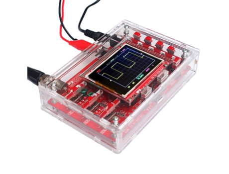 Kit de osciloscopio Osciloscopio digital portátil TFT de bolsillo de 2,4 pulgadas con estuche protector y sonda Juego de aprendizaje electrónico co...