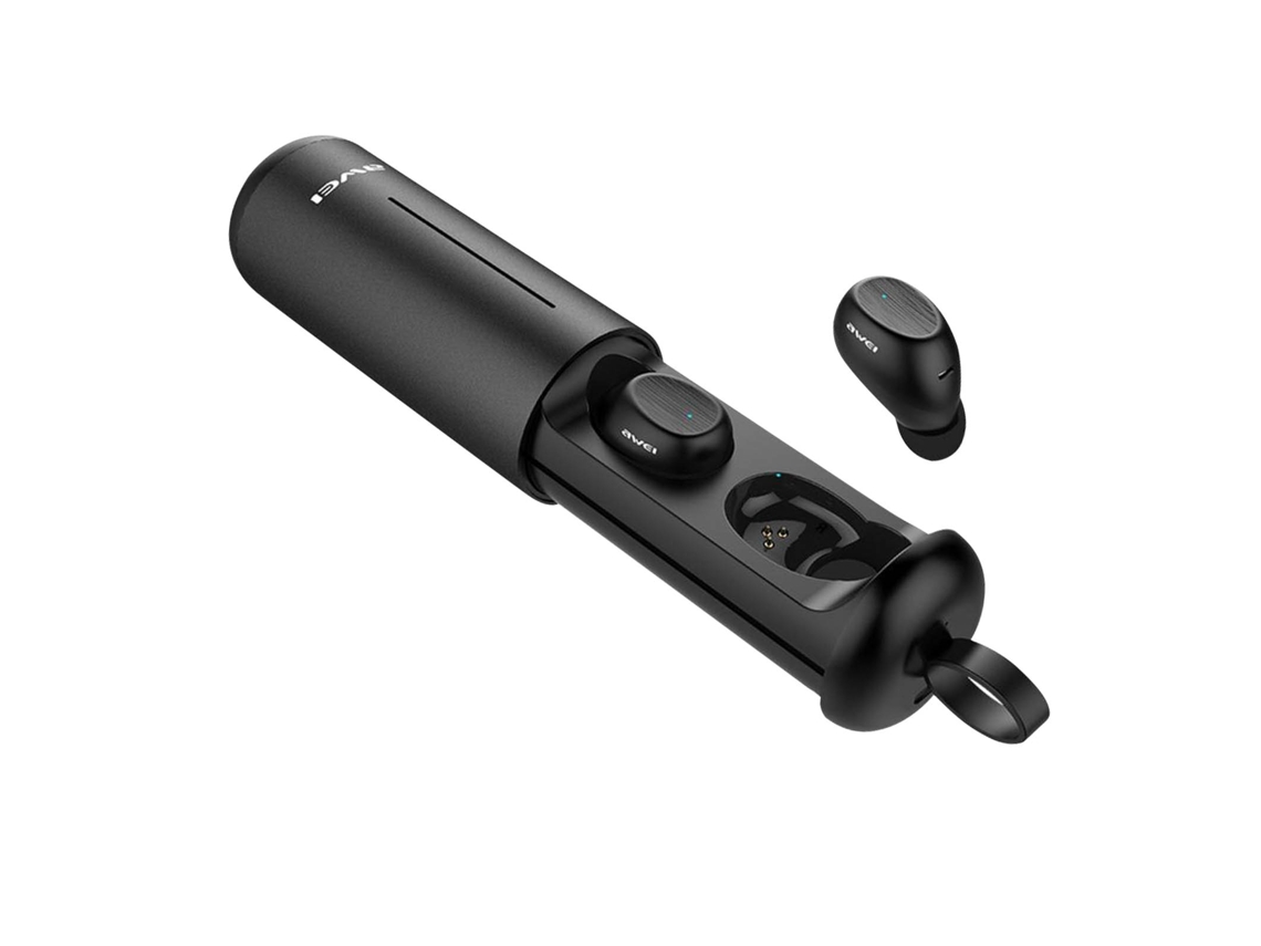Auriculares True Wireless AWEI T55 (Bluetooth - Negro)