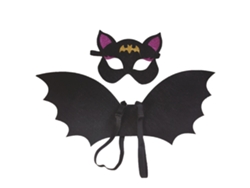 Alas de murciélago EVA para niños, accesorios de Halloween NEVEANCE