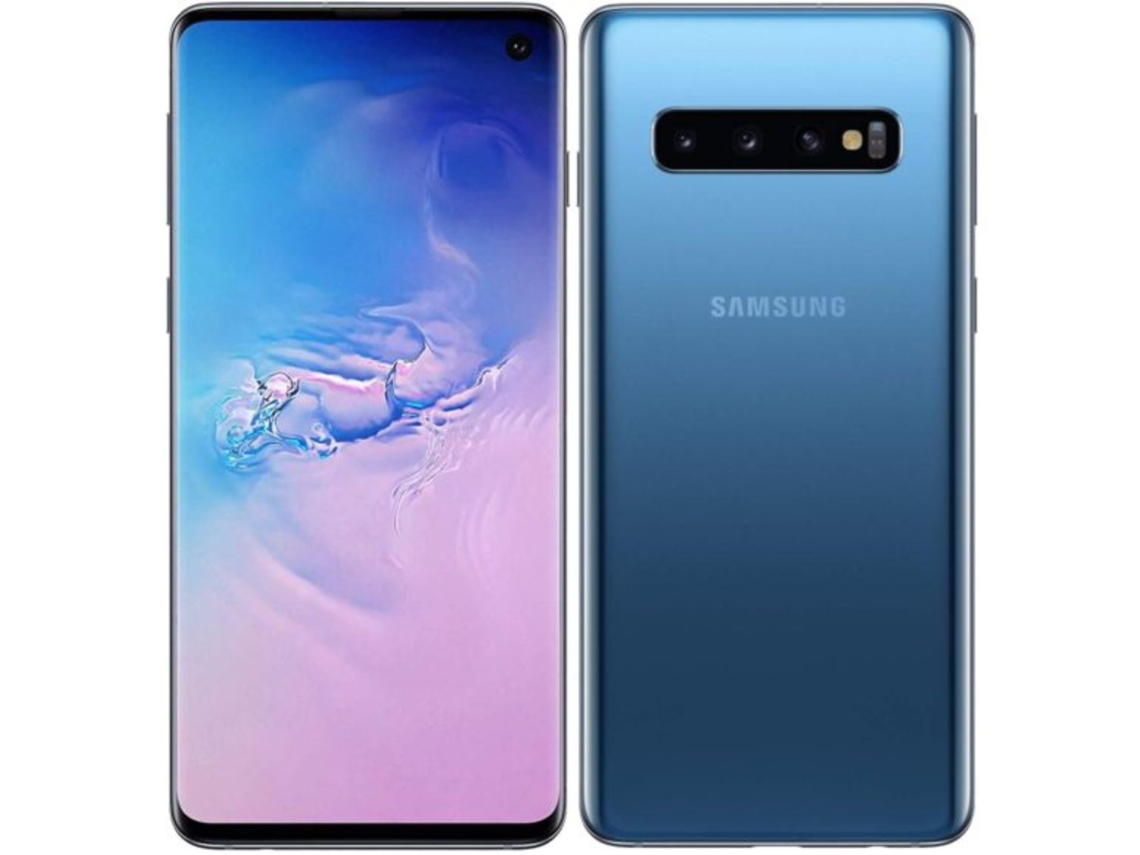 Smartphone SAMSUNG Galaxy S10 (Reacondicionado Señales de Uso - 128 GB - Azul)