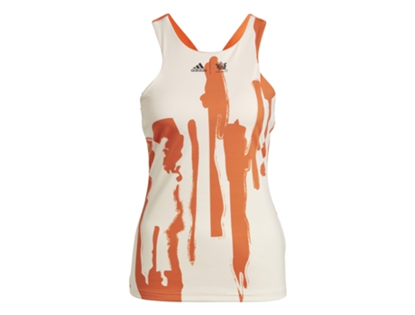 Top de Mujer para Tenis ADIDAS Tirantes Espalda Thebe Magugu New York Tenis Naranja (XL)