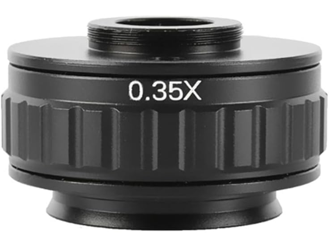 Cámara De Microscopio Estereoscópico Trinocular 0.35x Ccd Para Adaptador De Lente De Montura C