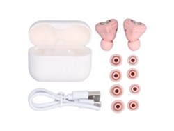 Auriculares Inalámbricos Con Forma De Corazón, Bonitos Y Elegantes, Sonido Estéreo Hifi, Micrófono Incorporado, Auriculares Inalámbricos Bluetooth 5.