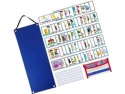 Calendario De Pared Y Horario Visual Para Niños Y Niñas.