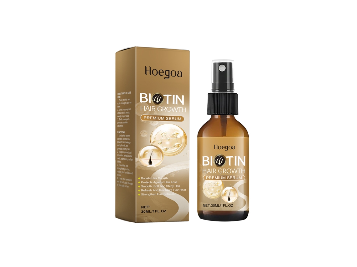 Spray revitalizante para el crecimiento del cabello