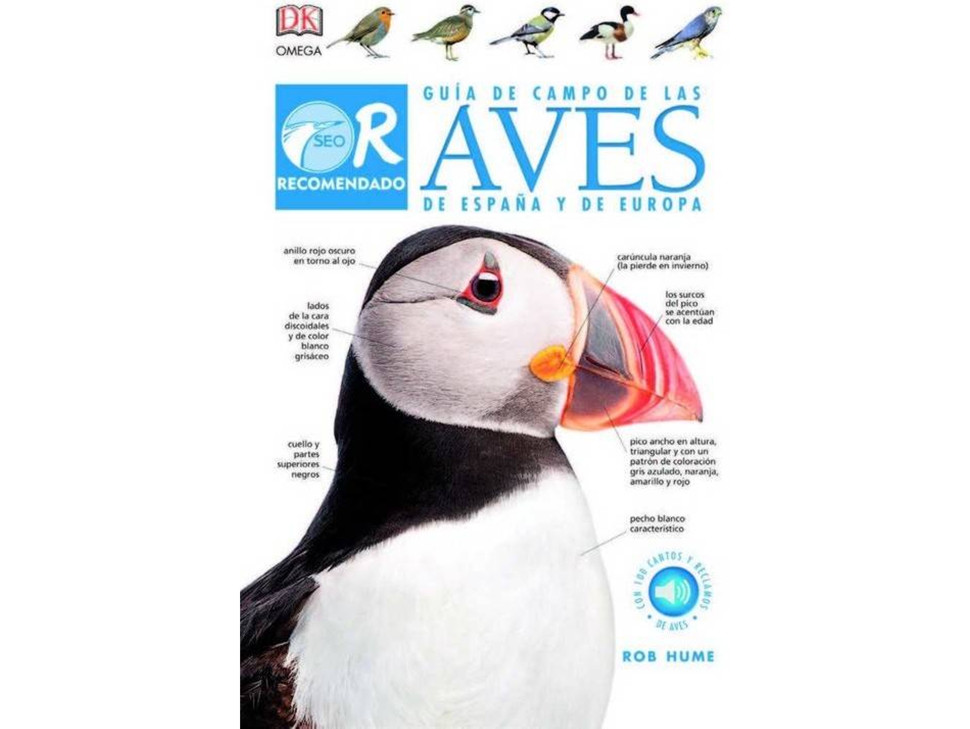 Libro Guia De Campo De Las Aves De España Y De Europa de Rob Hume (Español)