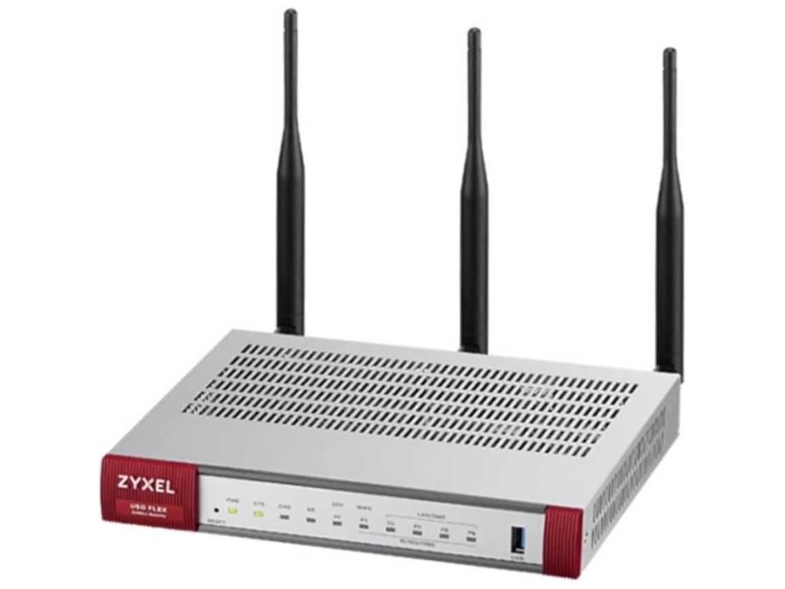 Firewall Utm Zyxel Zywall Usg Flex 100ax Paquete de 1 año Seguridad Utm 900 Mbps Multi Wan
