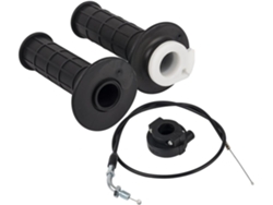 Kit con mango para filtro de abeja, par de mangos, tapa y cable para motos de 4 tiempos como Dirt Bike, Pit Bike y Quad, 90, 110, 125 y
