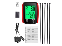 Ciclocomputador Con Pantalla Táctil, Velocímetro, Odómetro, Resistencia Al Agua Ipx6 Y Retroiluminación Para Bicicletas De Montaña Y De Carretera.