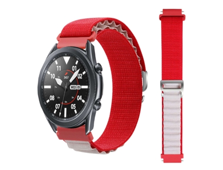 Correa Garmin Forerunner 735Xt Pulsera Loop Alpine Rojo y Blanco