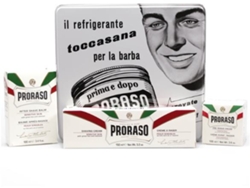 After Shave PRORASO Vintage Selection Kit Man Green Tea And Oatmeal   (100ml+100ml+150ml)