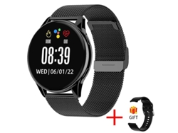 Reloj inteligente para mujer, monitor de frecuencia cardíaca y presión arterial, relojes deportivos inteligentes Ly Ebike