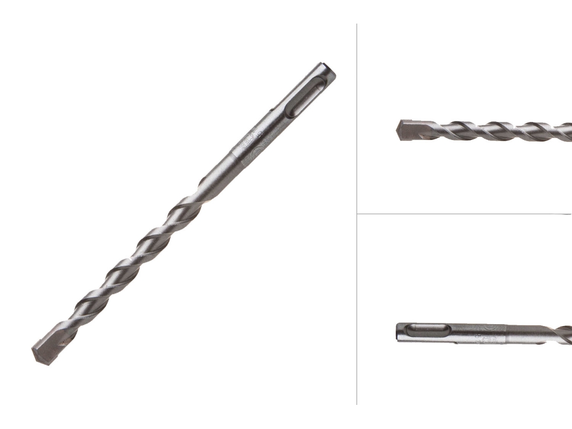 Brocas Para Hormigón Premium Sds-Plus Con 2 Filos De Corte 16 X 160 Mm Por Pieza Por Pieza WOVAR