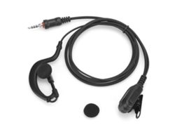 Auricular Impermeable Con Gancho Para La Oreja Para Radio Bidireccional Icom Ic M33/m25/m34