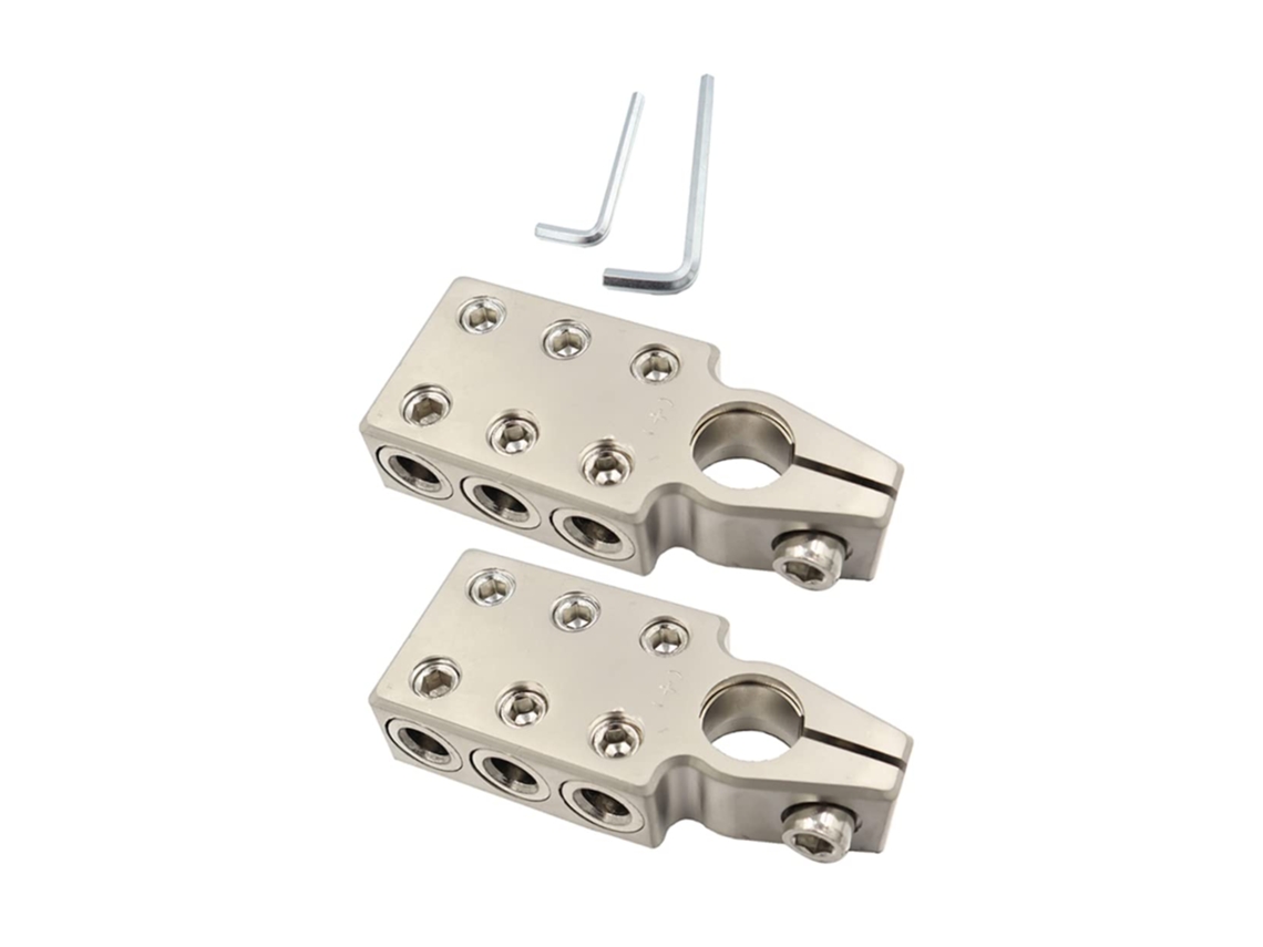 Conector De Batería De Coche Con Abrazadera De Cable Terminal Para Awg Compatible
