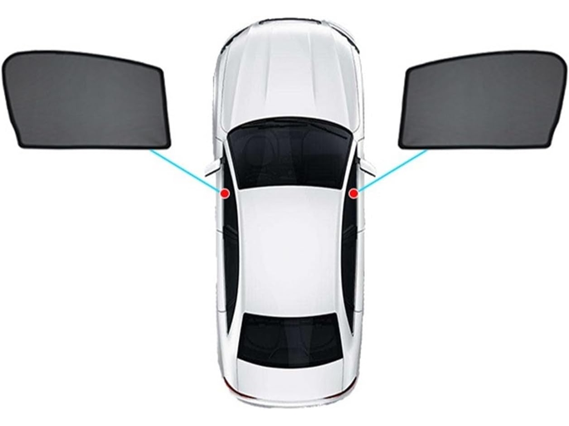 Parasoles De Verano Para Ventanas Laterales Delanteras Y Traseras Del Lexus Harrier Xu30 2003-2013 (ventanas