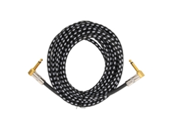 Cable Para Guitarra Eléctrica De 6 M, Conector Hembra De 6,35 Mm, Calibre Awg24, Cobre Libre De Oxígeno, Jorindo Jd6213