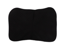 Protector de silla de montar antideslizante negro