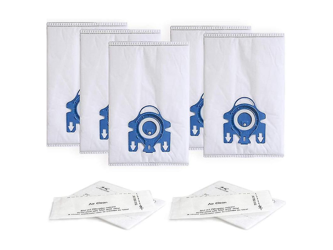 Bolsa para polvo GN 3D compatible con aspiradoras Miele S2, S5, S8, Classic C1 y Complete C2.