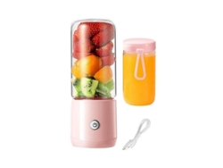 Mini exprimidor inalámbrico de frutas y verduras Ushion de 380 ml A26213