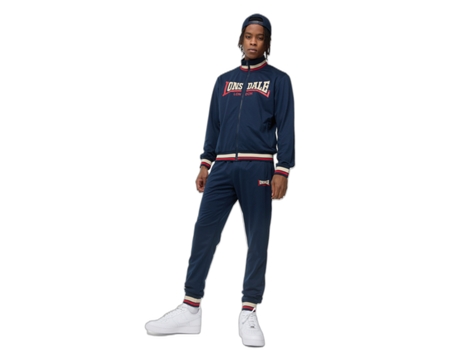 Chándale para Fitness LONSDALE Chándal Poolewe Azul (XL)