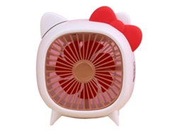 Bonito ventilador de escritorio USB pequeño y portátil para dormitorio