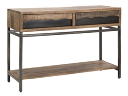 Consola Yellowstone Cm 118x40x80 Mauro Ferretti (madera De Acacia Nilotica)