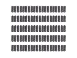 100 Mini Bandas De Lijado Profesionales Para Manicura Dremel, Grano 120.