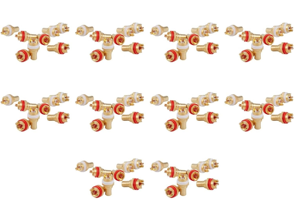 80 Tomas De Fono Chapadas En Oro Para Chasis De Amplificador Hifi Profesional Seat Lotus Woman