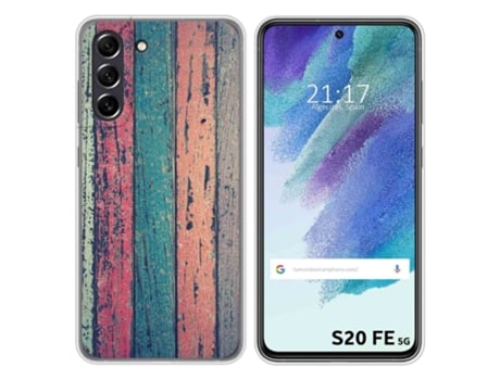 Carcasa Samsung Galaxy S21 FE 5G TUMUNDOSMARTPHONE Dibujos Multicolor