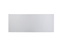 Alfombra BELIANI Saikheda de Poliéster Gris 80x200