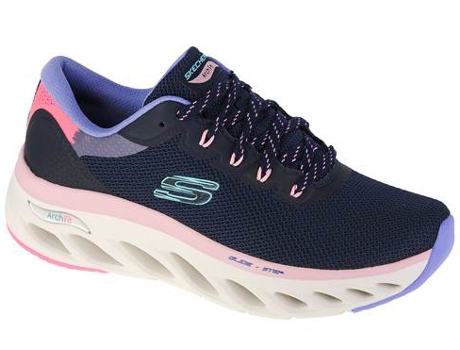 Zapatillas Deportivas SKECHERS Arch Fit Glidestep Highlighter (Negro - Tejido- 35)