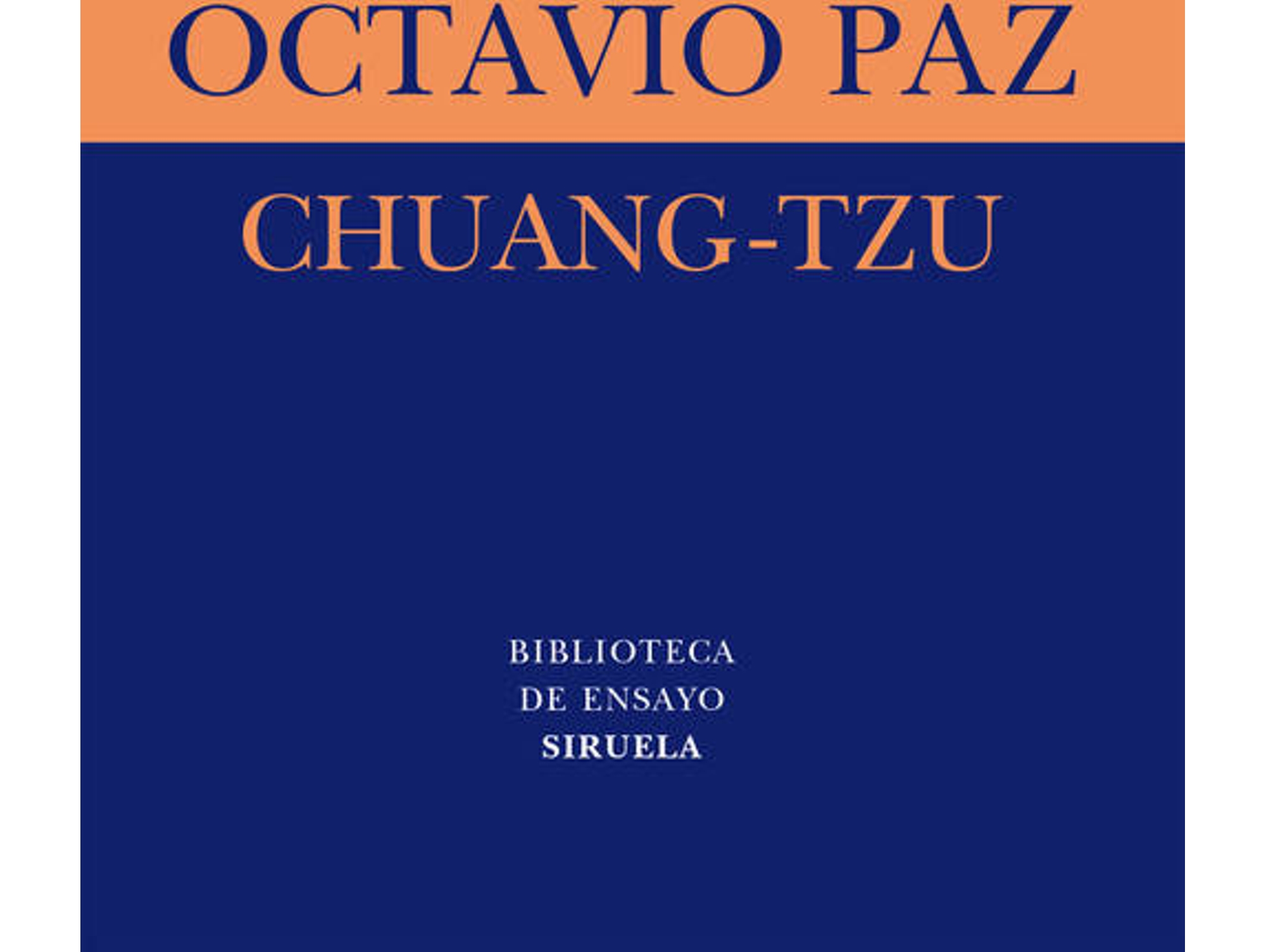 Libro Chuang-Tzu de Octavio Paz (Español)