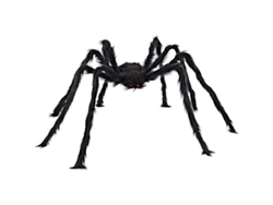 2026-decoración De Araña Peluda De 150cm Para Halloween, Decoración Exterior Y Fiesta De Jardín