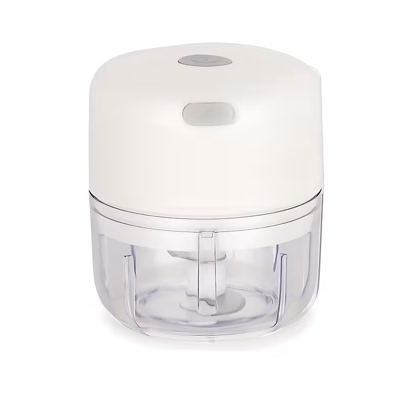 Mini picadora y procesadora con recipiente de 100 ml de doble capacidad para facilitar la limpieza y el almacenamiento. Stelasplen (con función de ajo).