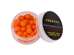 Danu26-30pcs Cebo De Pesca De Espuma Pop Up Para Carpa Soft Pellets Lure Flotante Naranja 12mm
