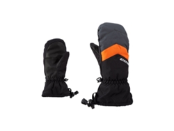Guantes para Esquí ZIENER (Niño Unisex - Negro - Talla 7)