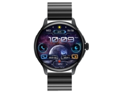 Reloj inteligente con llamadas Bluetooth, control de voz, esferas de reloj personalizables, actualizaciones meteorológicas, reproducción de música y canales.