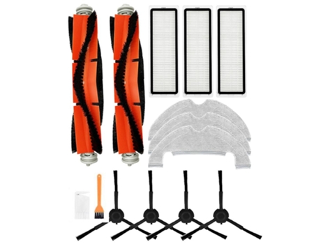 Para dreame l10plus/z10 pro robot saco de pó filtro hepa escova lateral